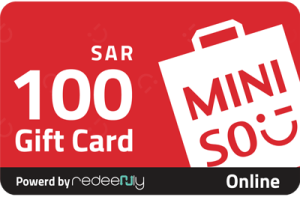 MINISO (online) - 100 SAR