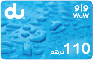 Du Prepaid Card 110 AED - UAE