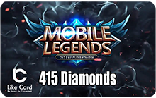 Mobile legends 415 Diamonds