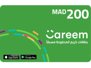 Careem passenger 200 MAD -Morocco