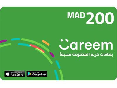 Careem passenger 200 MAD -Morocco