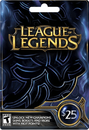 league of legends 25$   server(NA)