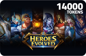 Heroes Evolved - 14000 Tokens
