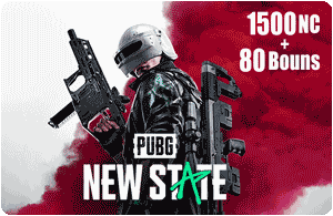 PUBG New State -    1500 NC + 80 Bonus