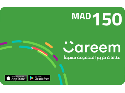 Careem passenger 150 MAD -Morocco