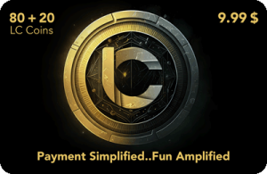 LC Coins 80 (+20 LC Free)