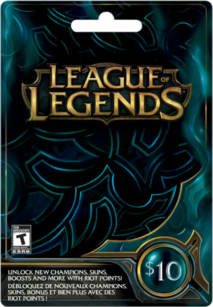 league of legends 10$   server(NA)