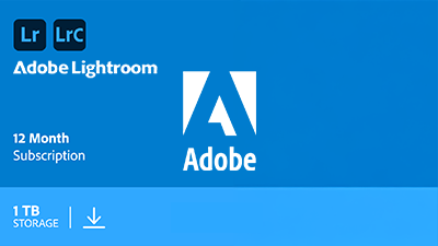 Adobe Lightroom 1TB 1 Year Subscription 