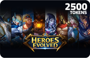 Heroes Evolved - 2500 Tokens