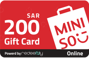 MINISO (online) - 200 SAR
