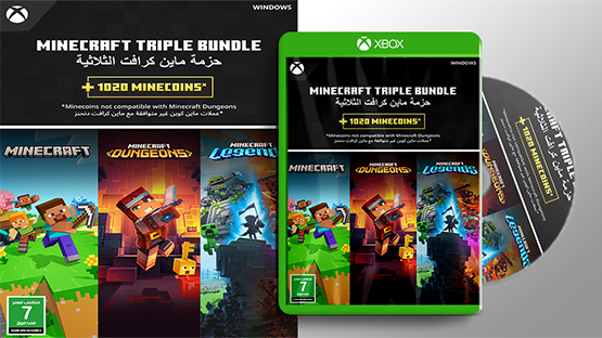  Minecraft Triple Bundle (Xbox) SA