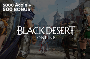 Black Desert Online 5.000 Acoin + 500 Bonus