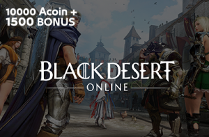 Black Desert Online 10.000 Acoin + 1500 Bonus