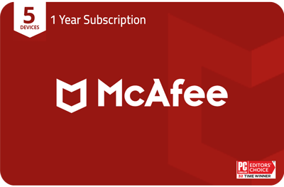 Mcafee - Total Protection 5 Devices  SA