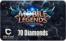 Mobile legends 70 Diamonds