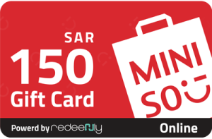 MINISO (online) - 150 SAR