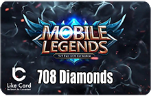Mobile legends 708 Diamonds