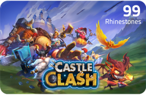 Castle Clash - 99 Rhinestones