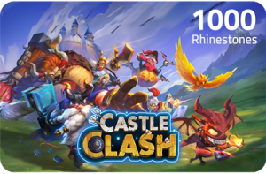 Castle Clash - 1000 Rhinestones