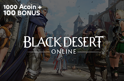 Black Desert Online 1.000 Acoin + 100 Bonus