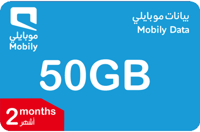 Mobily Data 50G 2M