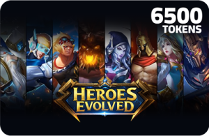 Heroes Evolved - 6500 Tokens