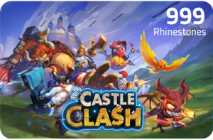 Castle Clash - 999 Rhinestones