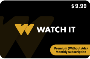 WATCH IT - Premium (Without Ads) Monthly subscription