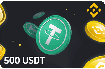 Binance 500 Tether ( USDT ) - Global