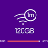 QuickNet 120GB 1M