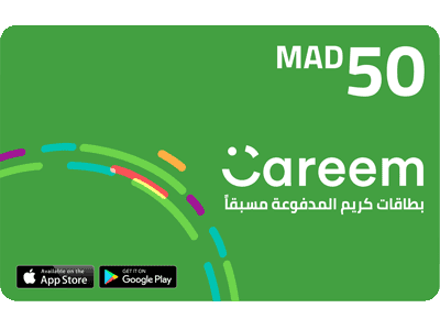 Careem passenger 50 MAD -Morocco