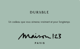 maison 123 gift card